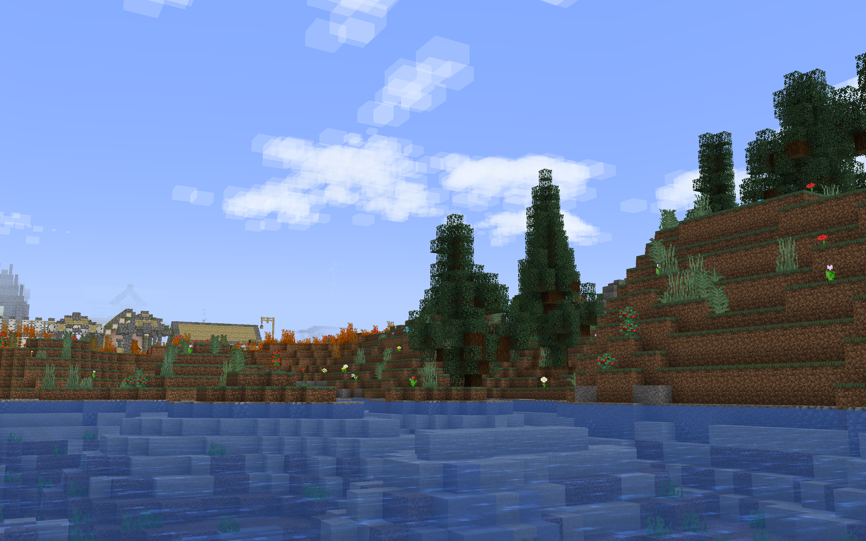 A screenshot of TerraformGenerator&#39;s biomes